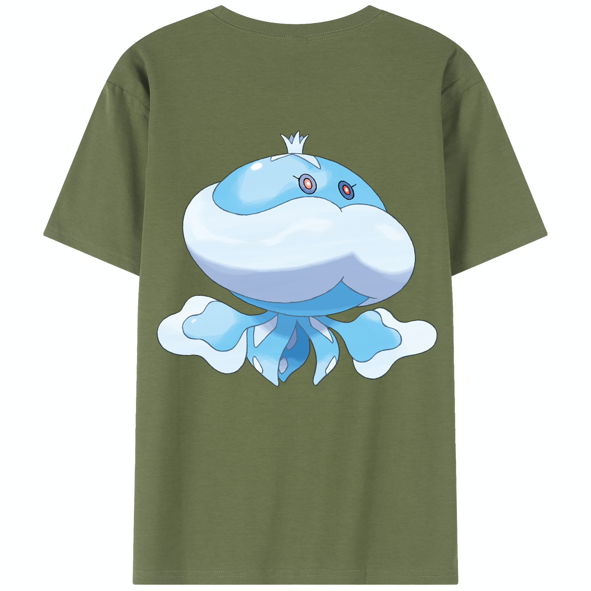 （画像用） ポケットモンスター Pokémon 綿100％半袖Tシャツ（背面プリント）